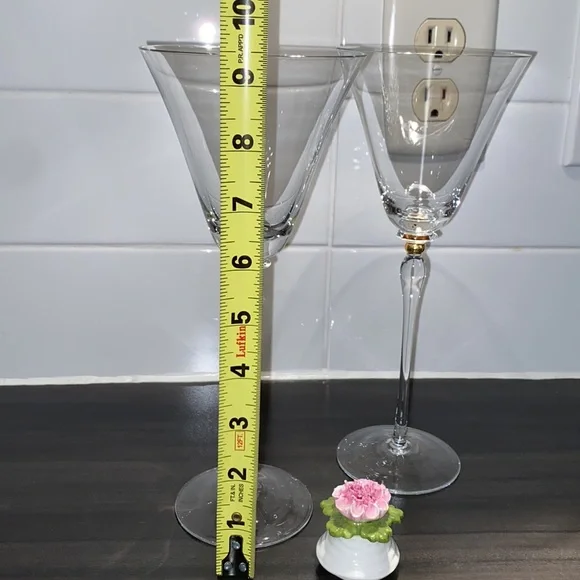 Crystal wine goblets - Picture 4 of 7